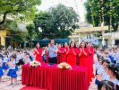 Trường tiểu học Nguyễn Trãi hân hoan chào đón các em học sinh lớp 1 năm học 2023 - 2024