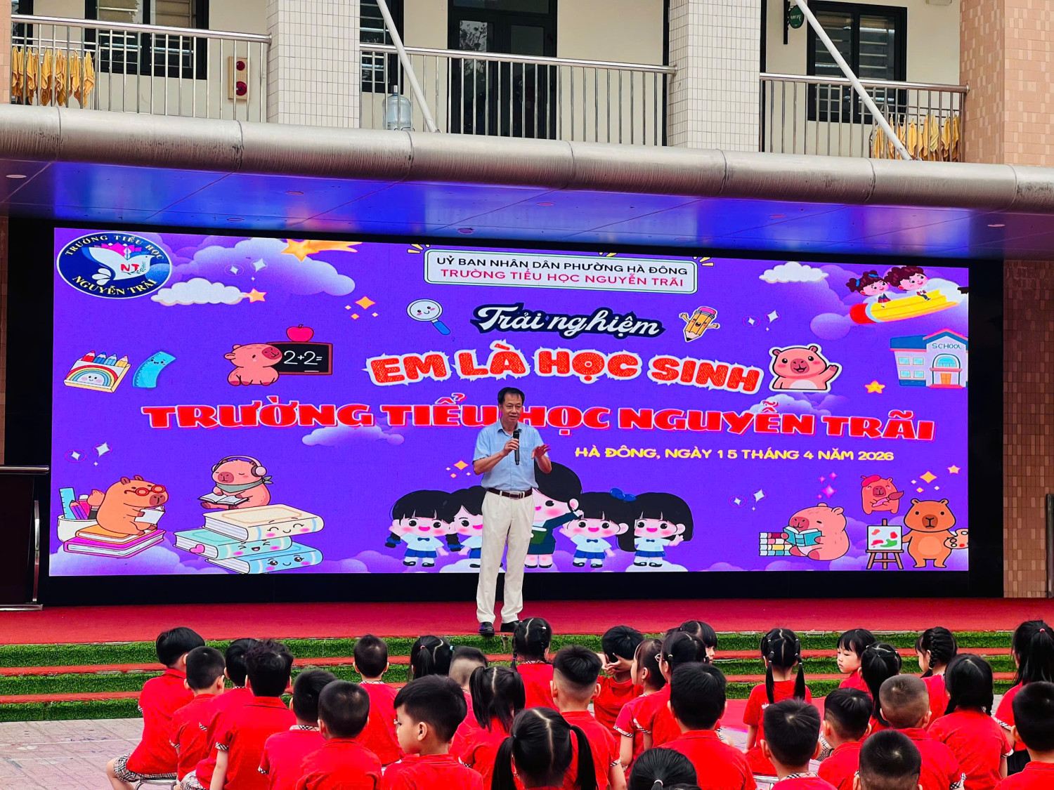 HOẠT ĐỘNG TRẢI NGHIỆM “EM LÀ HỌC SINH TRƯỜNG TIỂU HỌC NGUYỄN TRÃI”