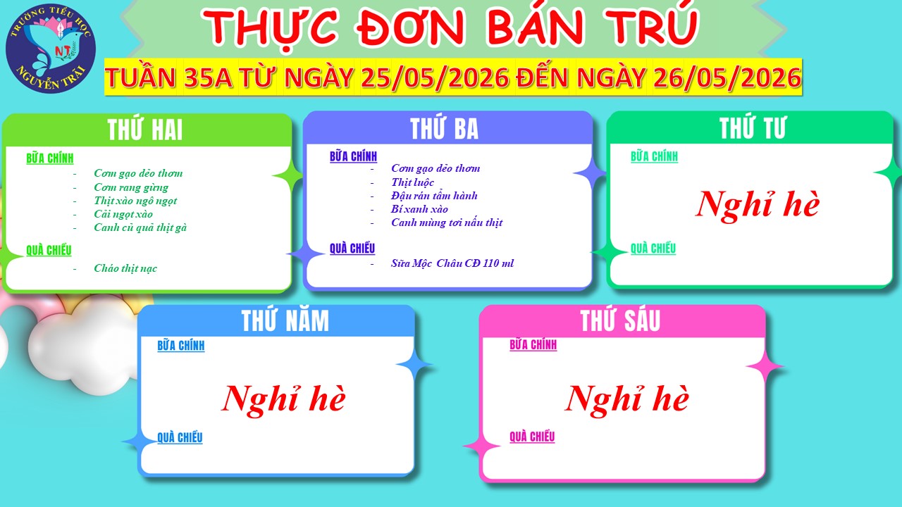 THỰC ĐƠN